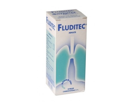 Fluditec syrup 125 ml.